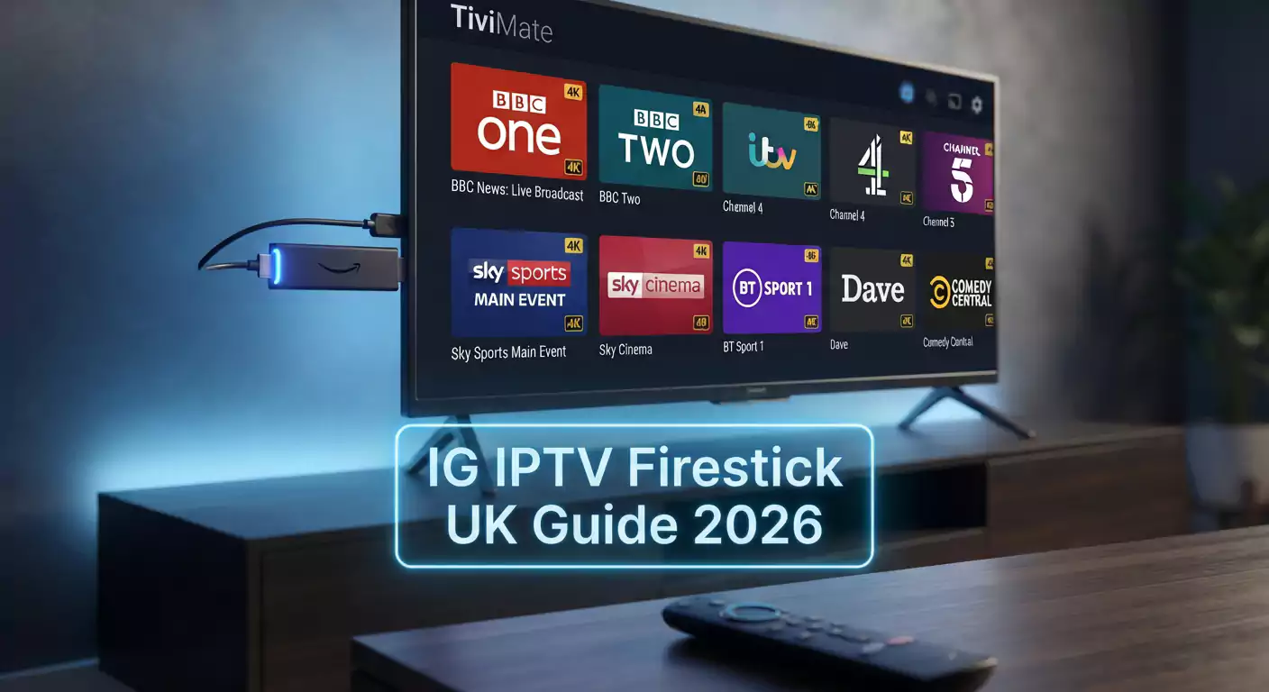 IG IPTV Firestick UK &ndash; Installation Guide 2026 | IG IPTV 4K UK